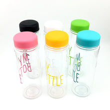 Load image into Gallery viewer, 500ml Plastic Water Bottle Portable Leakproof Thermoplastic Cute Sports Outdoor Running Camping Hiking Student  Gift