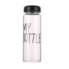 Load image into Gallery viewer, 500ml Plastic Water Bottle Portable Leakproof Thermoplastic Cute Sports Outdoor Running Camping Hiking Student  Gift