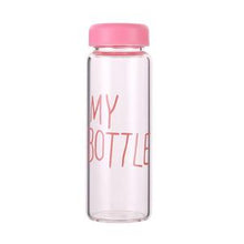 Load image into Gallery viewer, 500ml Plastic Water Bottle Portable Leakproof Thermoplastic Cute Sports Outdoor Running Camping Hiking Student  Gift