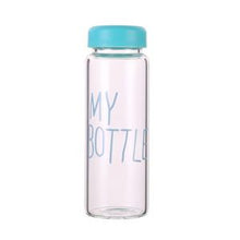Load image into Gallery viewer, 500ml Plastic Water Bottle Portable Leakproof Thermoplastic Cute Sports Outdoor Running Camping Hiking Student  Gift