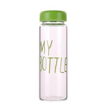 Load image into Gallery viewer, 500ml Plastic Water Bottle Portable Leakproof Thermoplastic Cute Sports Outdoor Running Camping Hiking Student  Gift