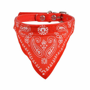 Adjustable Pet Dog Puppy Cat Neck Scarf Bandana Collar Neckerchief