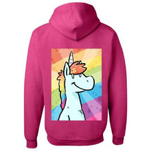 Load image into Gallery viewer, SaluteUnicorn_Hoodie