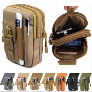 Outdoor Camping Bags Tactical Molle Pouch Belt Bag Military Hip Waist Belt Wallet Backpack Soft Sport RunningTravel Bags for Men