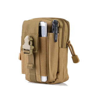 Outdoor Camping Bags Tactical Molle Pouch Belt Bag Military Hip Waist Belt Wallet Backpack Soft Sport RunningTravel Bags for Men