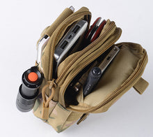 Load image into Gallery viewer, Outdoor Camping Bags Tactical Molle Pouch Belt Bag Military Hip Waist Belt Wallet Backpack Soft Sport RunningTravel Bags for Men