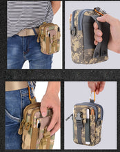 Load image into Gallery viewer, Outdoor Camping Bags Tactical Molle Pouch Belt Bag Military Hip Waist Belt Wallet Backpack Soft Sport RunningTravel Bags for Men