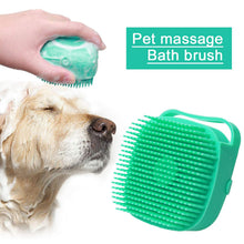 Load image into Gallery viewer, Pet Accessories For Dogs Shampoo Massager Brush Bathroom Puppy Cat Massage Comb Grooming Shower Brush For Bathing Soft Brushes