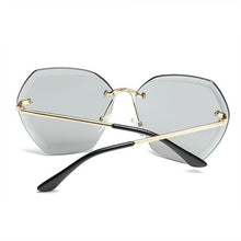 Load image into Gallery viewer, Square Rimless Diamond cutting Lens Sunglasses For Women Brand Designer Fashion UV400 Shades Sun Glasses