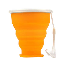 Load image into Gallery viewer, tumblerful 200mL Vogue Outdoor Travel Silicone Retractable Folding Telescopic Collapsible Folding Water Cup